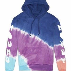 American Eagle x Young Money Tie Dye Hoodie lil Wayne styles this